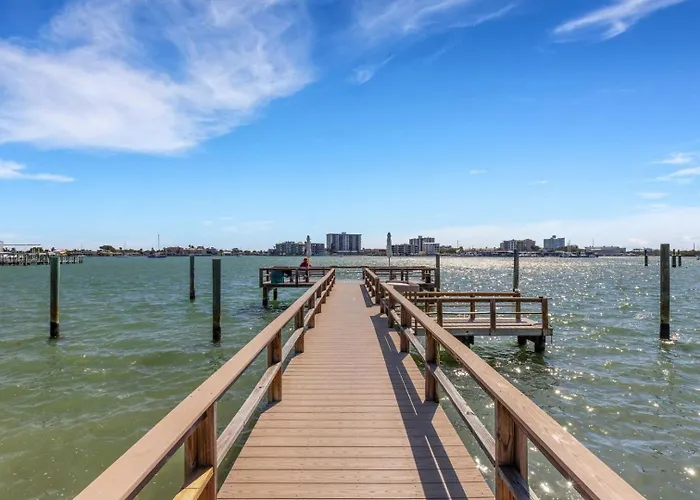 Coral B-1 - Water Views! Ground Floor Apartment Clearwater Beach